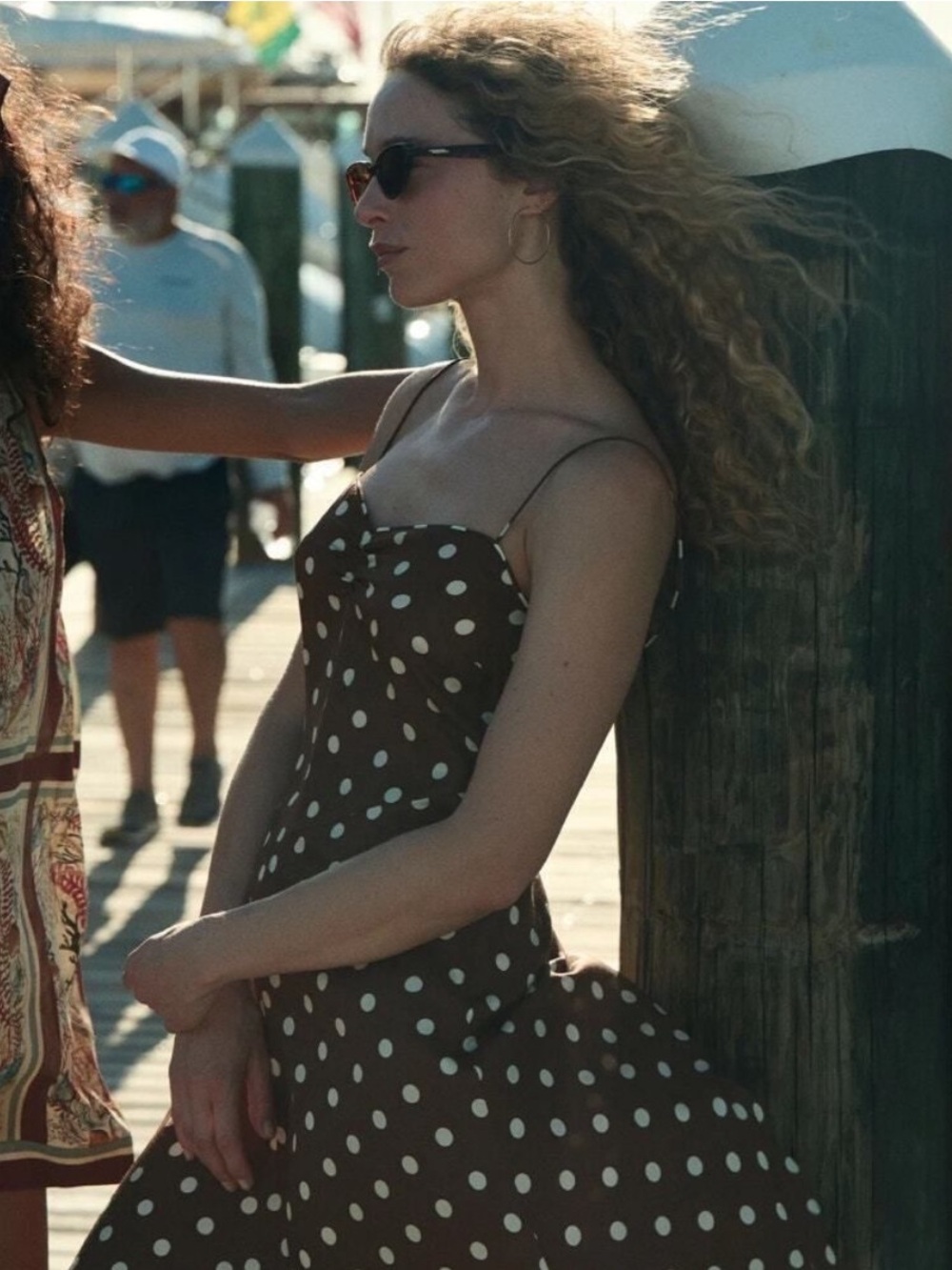 Doen Lorraine Dress in Georgine Dot - Picture 2 of 8